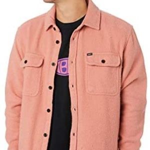 Obey Outpost Flannel Button Down Shirt Jacket